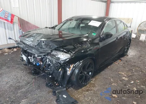 2019 Honda Civic Sport из США, поврежденный, VIN 2HGFC2E81KH553221